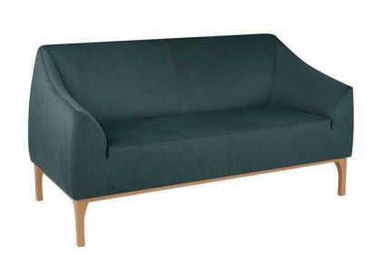 Grünes Sofa Designer 3-Sitzer Hochwertige Polster Möbel Textil Couch
